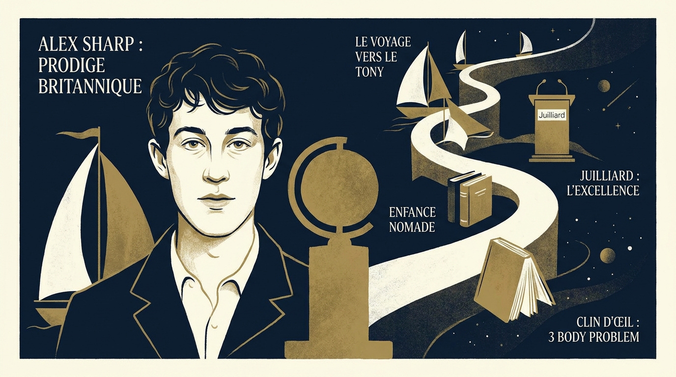 Portrait de l'acteur Alex Sharp