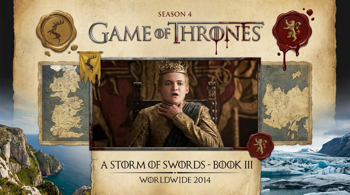 Paysages épiques et chute de Joffrey dans la saison 4 de Game of Thrones