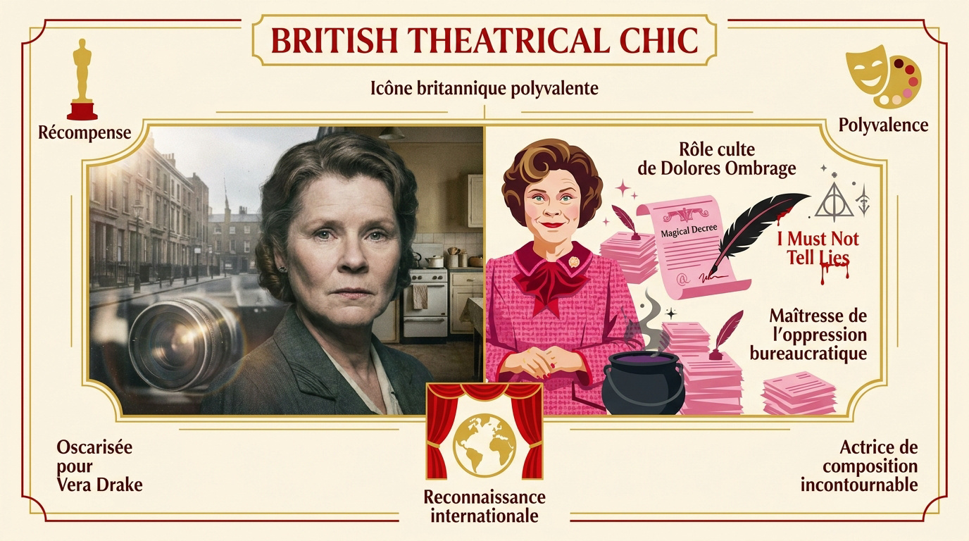 Imelda Staunton actrice britannique