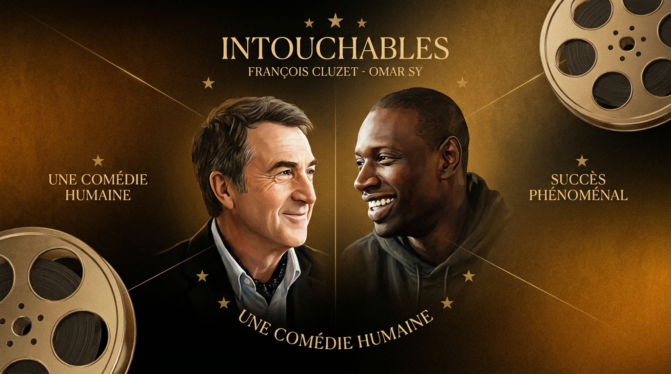 François Cluzet et Omar Sy, le duo emblématique du film Intouchables