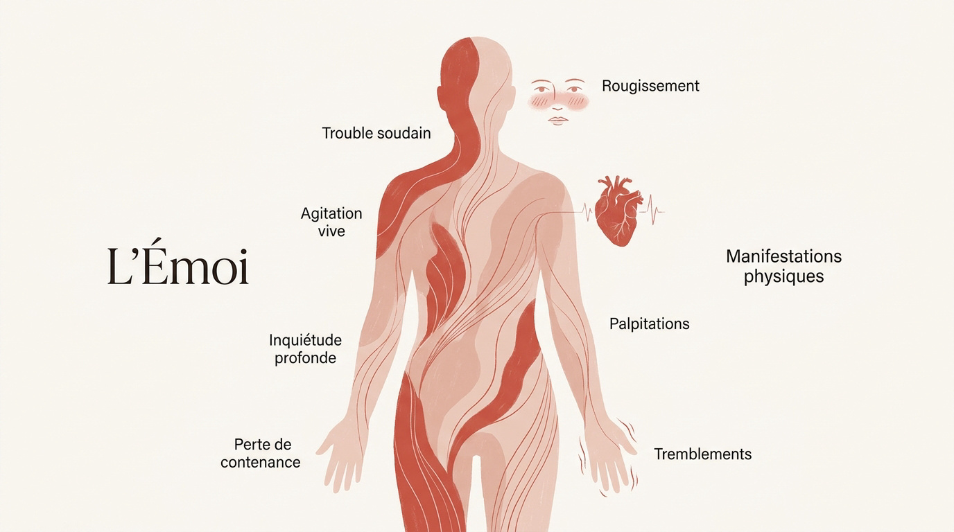 Manifestations physiques de l'émoi
