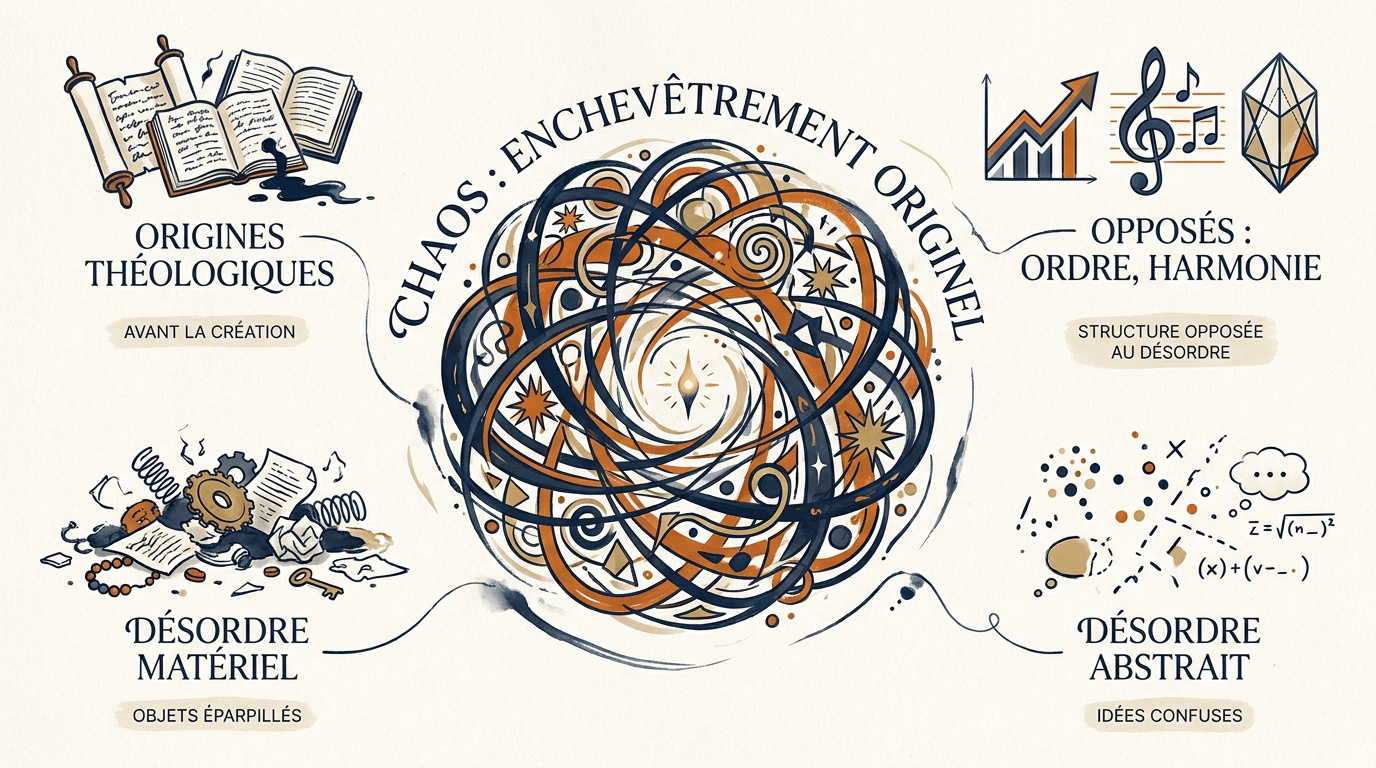 Illustration du chaos et de l'harmonie