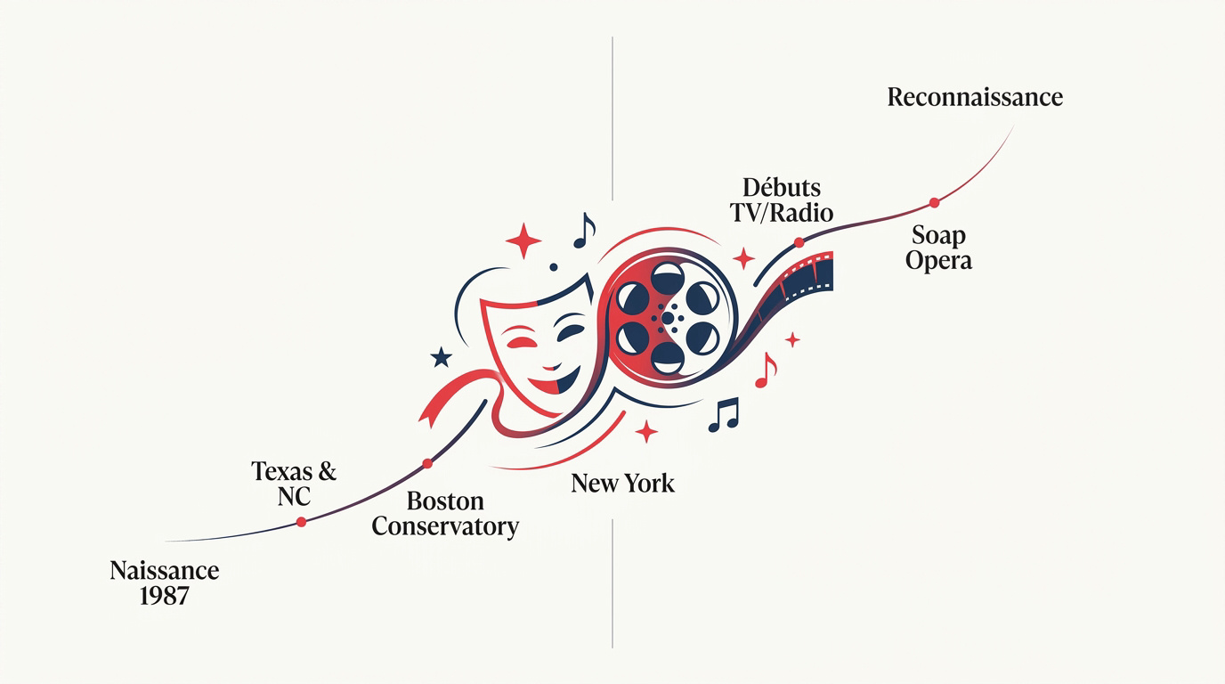 Parcours artistique de Meredith Hagner de sa naissance à sa reconnaissance à New York