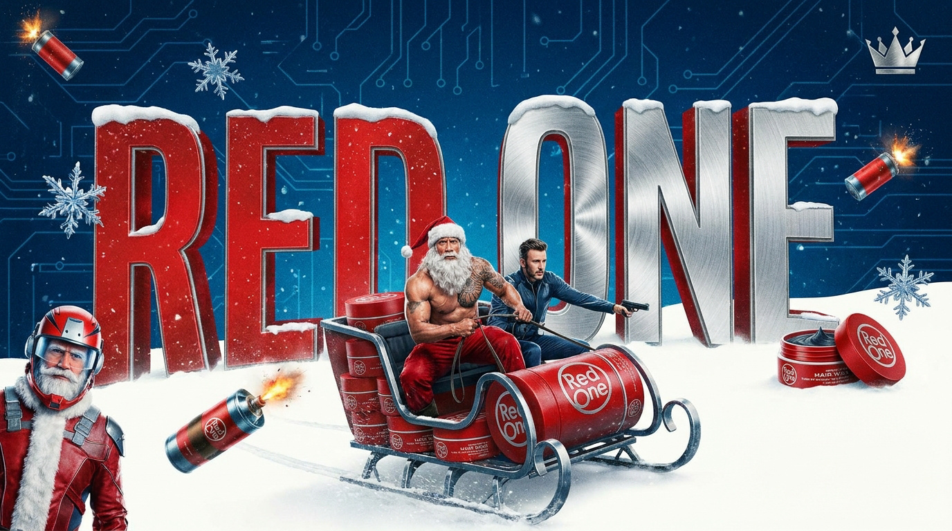 Affiche du film Red One et cires capillaires