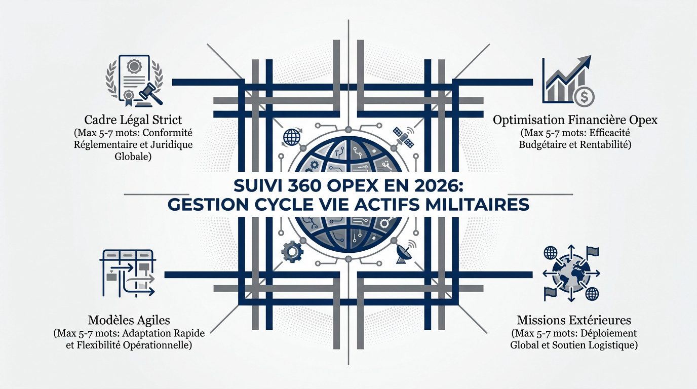 Gestion du cycle de vie des actifs militaires et suivi 360 opex en 2026